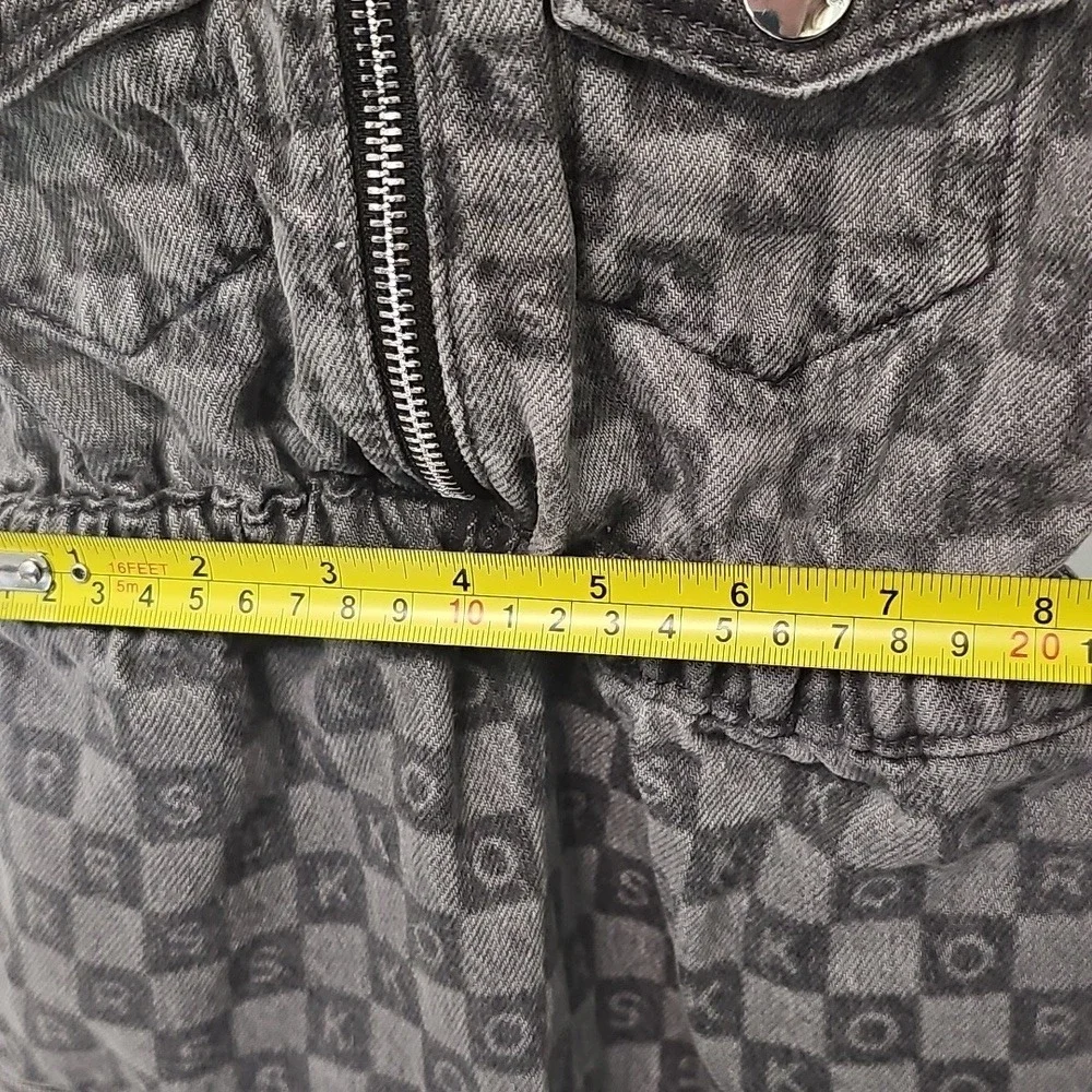 Michael‎ Kors DENIM SHIRT DRESS Gray size 3